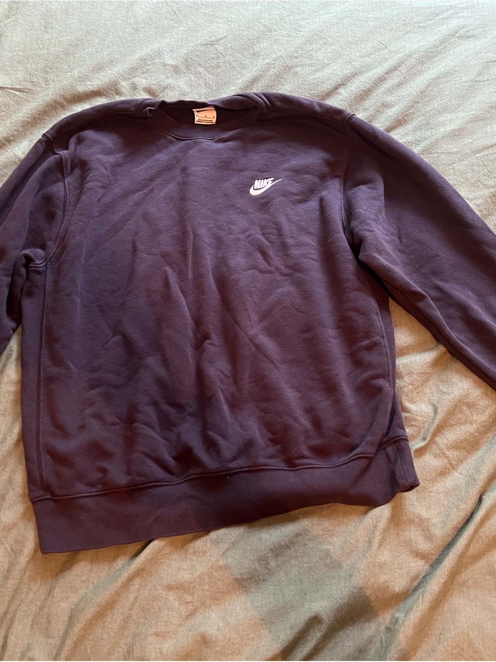 Nike Men’s Crewneck Sweatshirt - Dark Purple